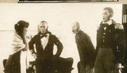 Фотография. Драмкружок больных в Ставропольской психиатрической больнице. 1930-е гг. Из фотоальбома главного врача А.Я. Доршта 1939 г.
